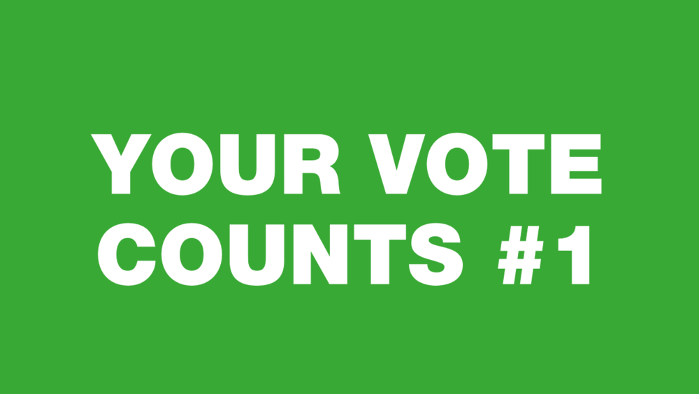 Your vote counts #1