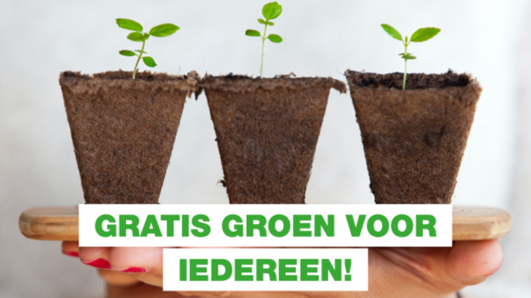 gratis groen voor iedereen