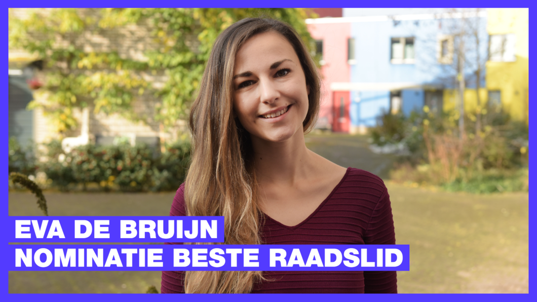 Eva de Bruijn genomineerd als beste raadslid van Nederland