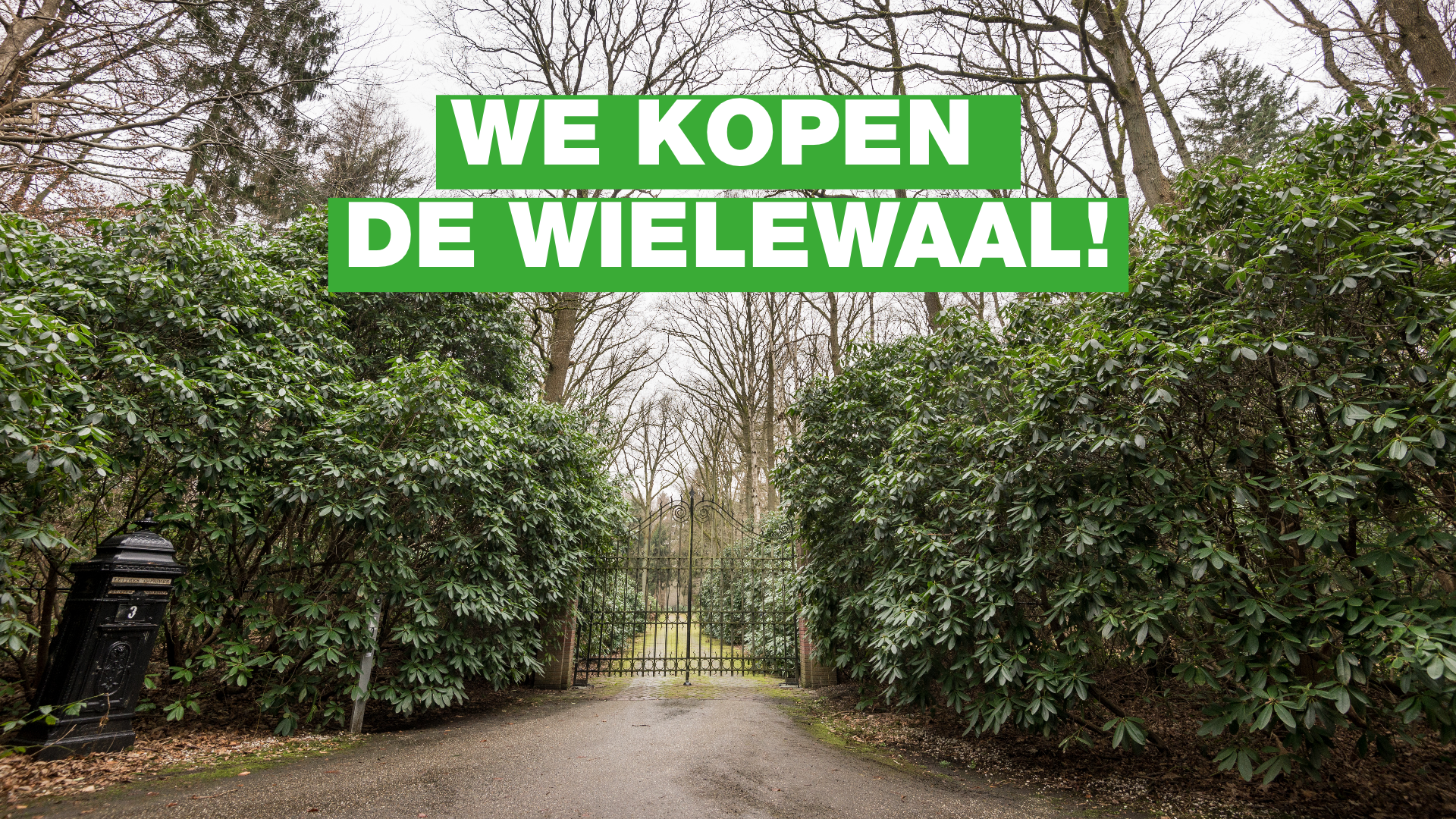 We kopen de Wielewaal!