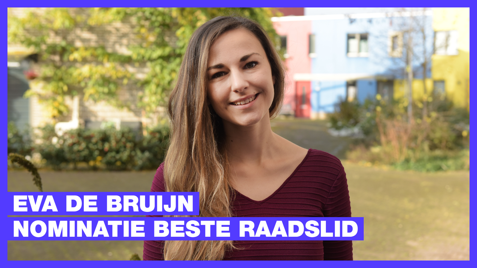 Eva de Bruijn genomineerd als beste raadslid van Nederland