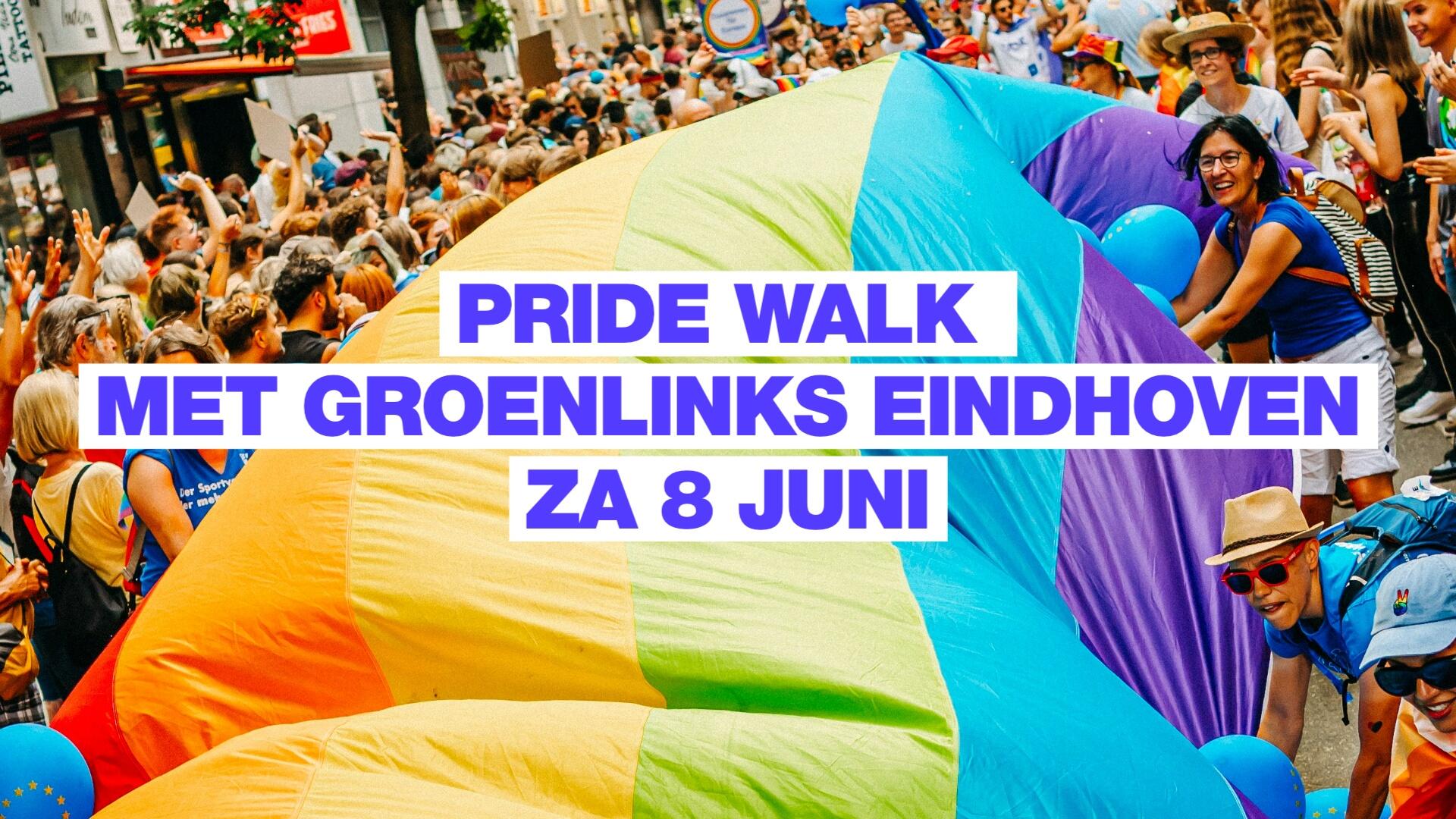 banner pride walk